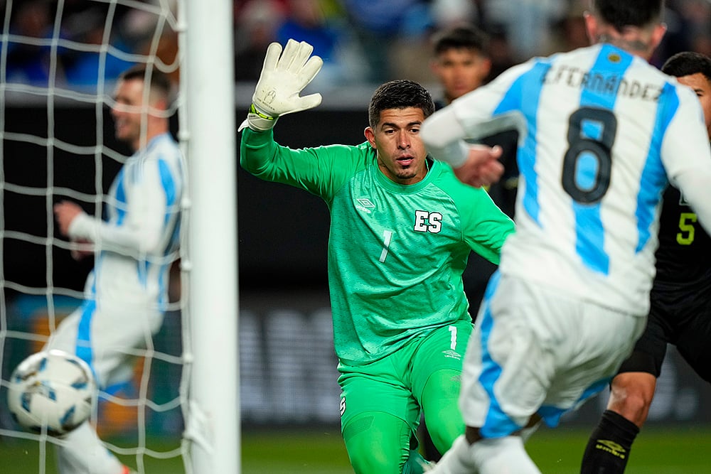 | Photo: AP/Matt Slocum : International Friendlies: Argentina vs El Salvador