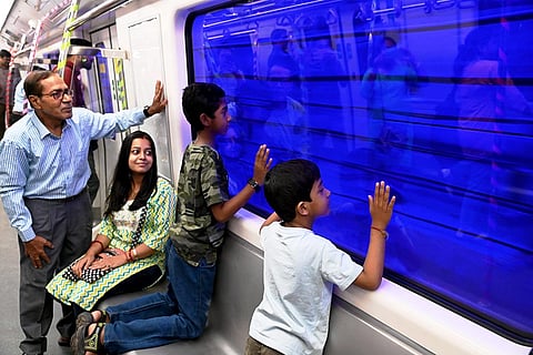 Commercial services of India''s first underwater metro train begins
