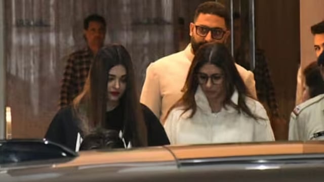 Watch: Aishwarya Rai, Shweta Bachchan Bond Post Attending Anant Ambani-Radhika Merchant Pre-Wedding Bash