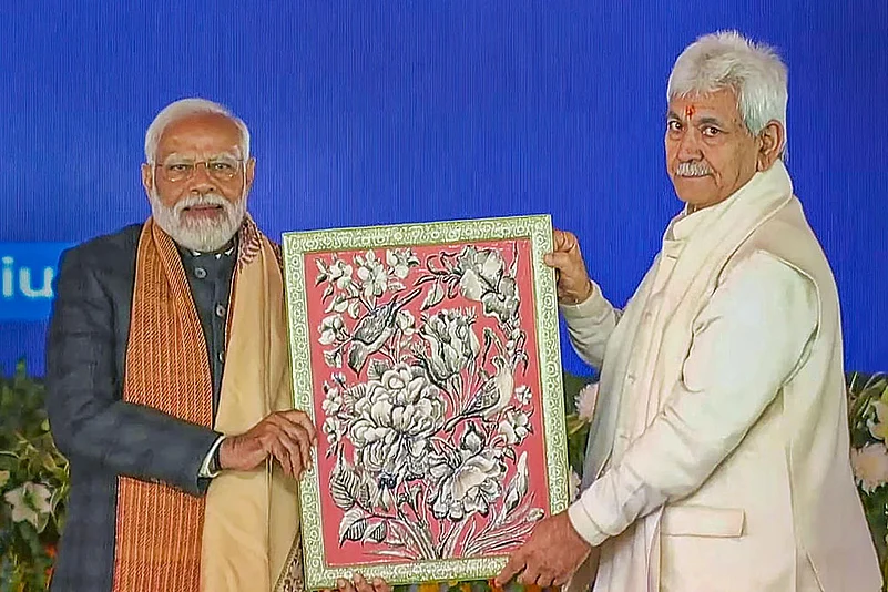 PM Modi in Kashmir