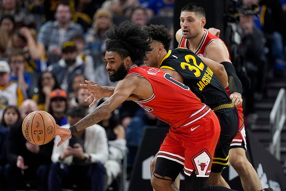 | Photo: AP/Godofredo A. Vásquez : NBA: Golden State Warriors vs Chicago Bulls