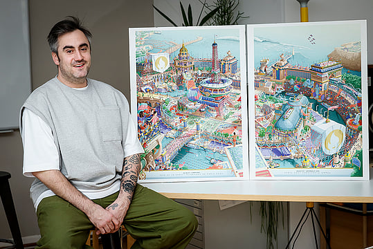 Paris Olympics 2024: French Illustrator Ugo Gattoni Reveals Official Posters - In Pics