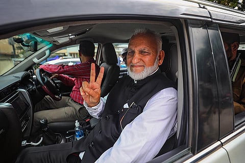 GM Saroori leaves to file nomination for LS polls