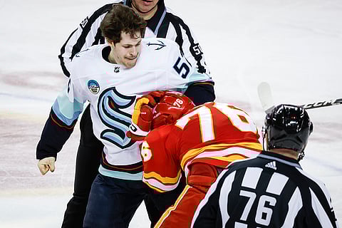 NHL 2023-24: Seattle Kraken vs Calgary Flames