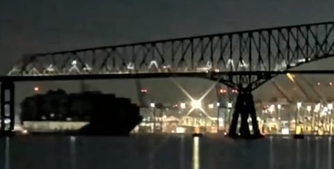 Ship Reported Power Loss Seconds Before Bridge Collapse