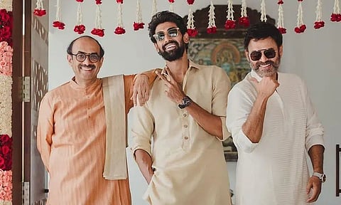 Suresh Babu, Rana Daggubati, Venkatesh Daggubati