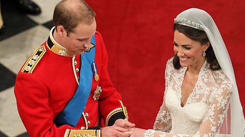 Kate Middleton and Prince William's wedding