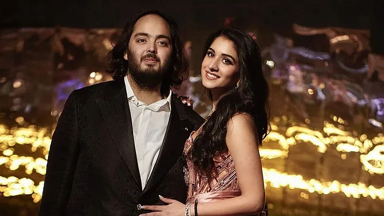 Anant Ambani and Radhika Merchant - Vogue India