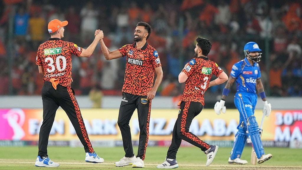 AP : IPL 2024 Sunrisers Hyderabad vs Mumbai Indians encounter.
