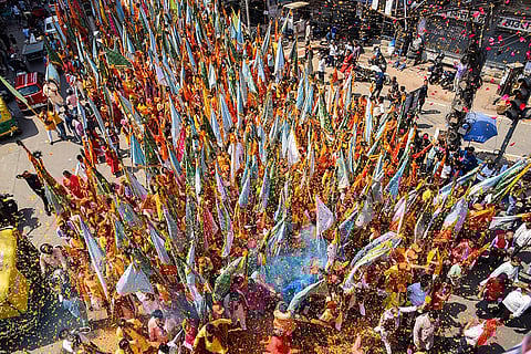 Religious procession in Patna