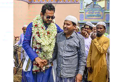 Mukut Mani Adhikari campaigns