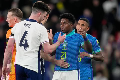 England Brazil Soccer