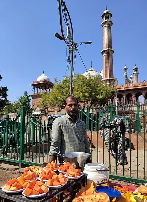 A Papaya Seller
