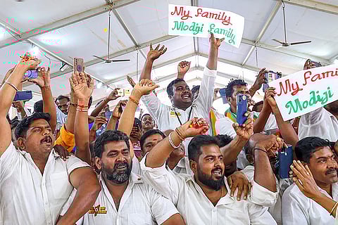 PM Modi rally in Tamil Nadu