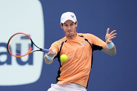 Miami Open tennis tournament: Andy Murray vs Matteo Berrettini