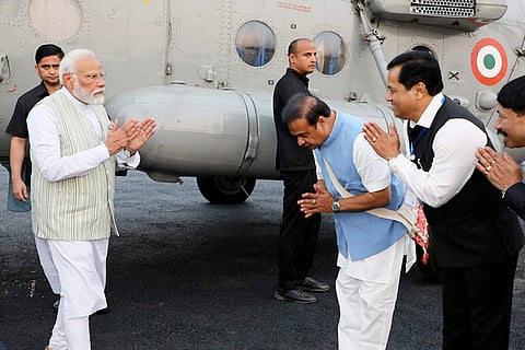 PM Modi in Assam