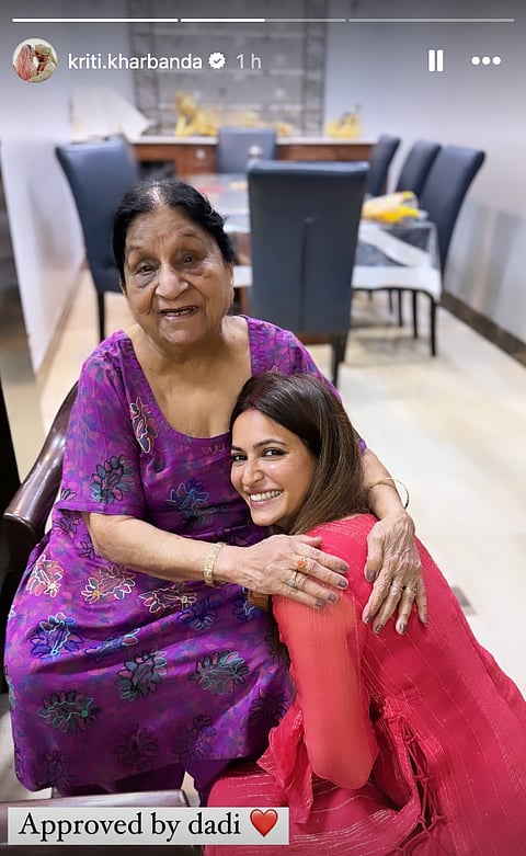 Kriti Kharbanda's Instagram Story