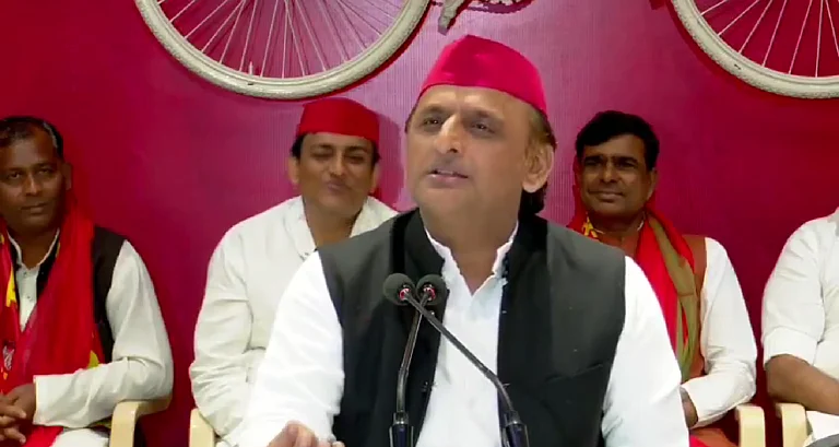 BJP Being Criticised Across World Over Kejriwal's Arrest: Akhilesh Yadav - Screengrab from @samajwadiparty on X