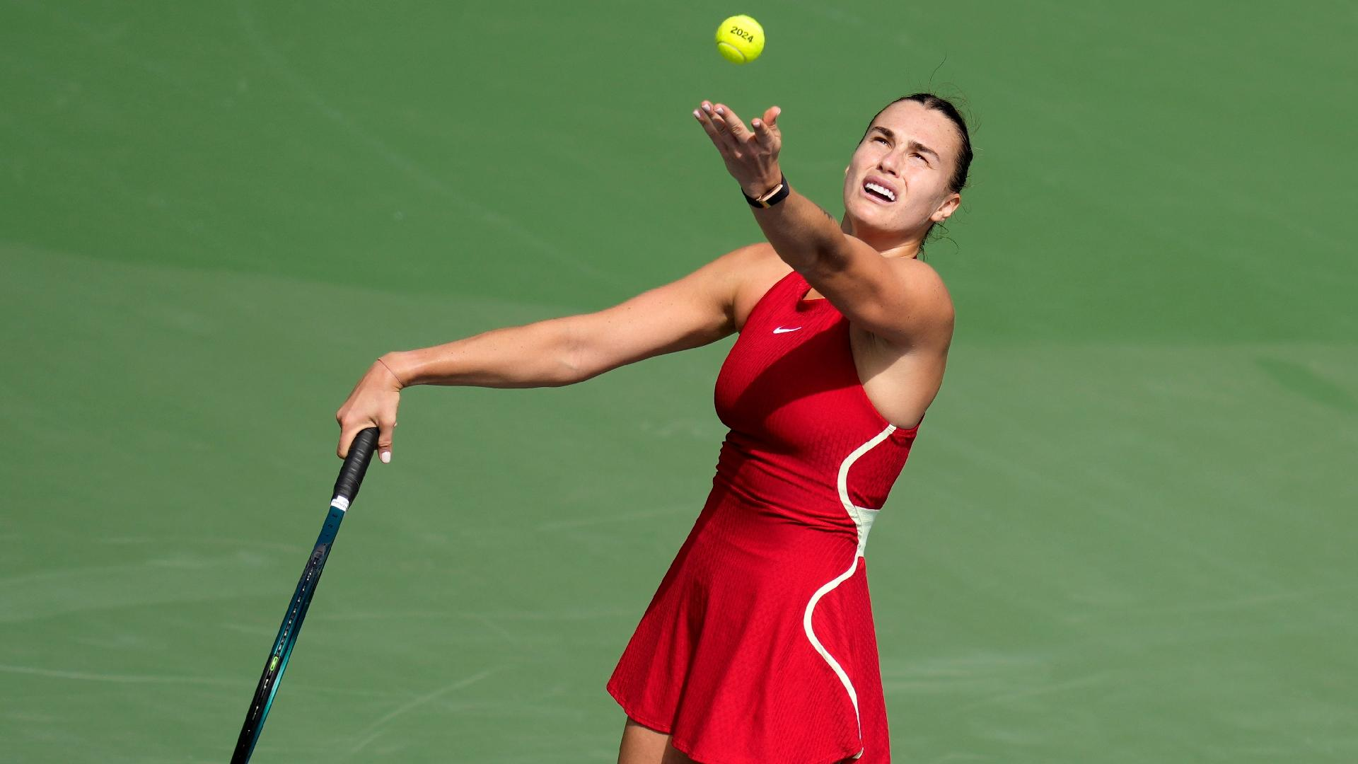 Aryna Sabalenka is set to compete in the Miami Open 2024. - Kamran Jebreili/AP
