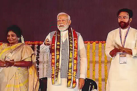 PM Modi in Telangana