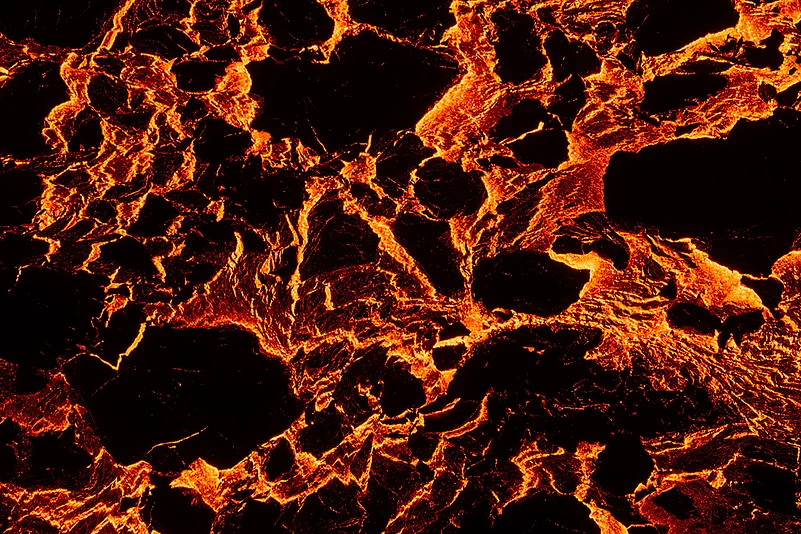 Grindavik volcano eruption