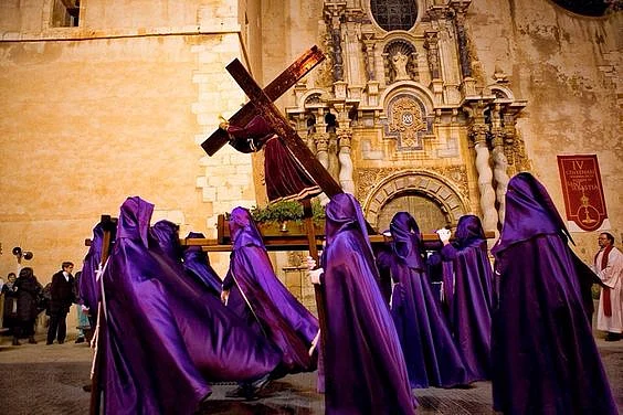 Good Friday march in Spain