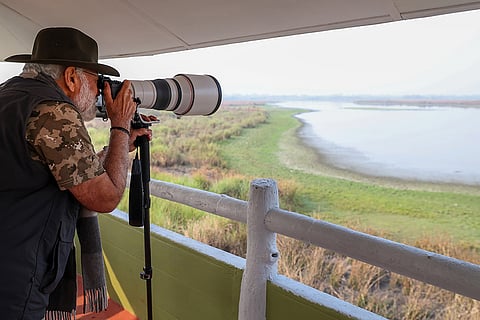 PM Modi at Kaziranga National Park