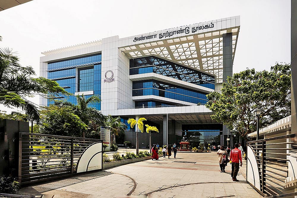 Photo: Vikram Sharma : The Anna Centenary Library in Chennai. 