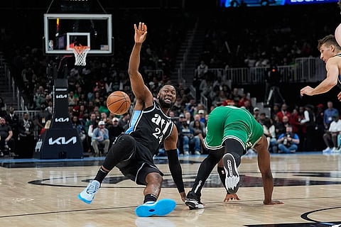 NBA Basketball Game: Atlanta Hawks vs Boston Celtics