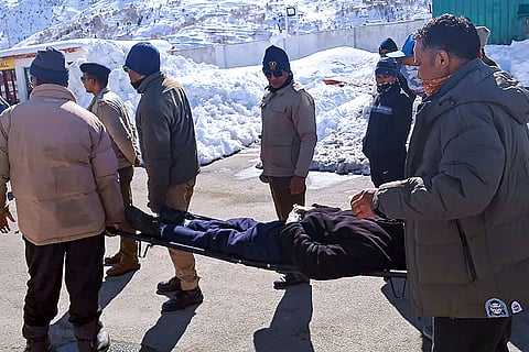 Patients being airlifted by IAF