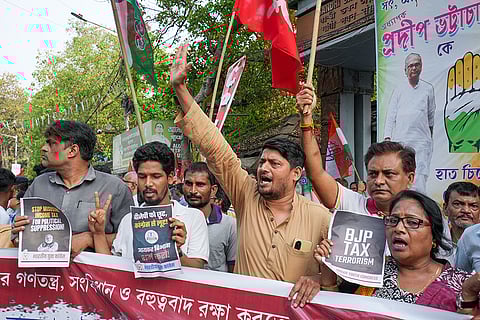 Election campaign in Kolkata