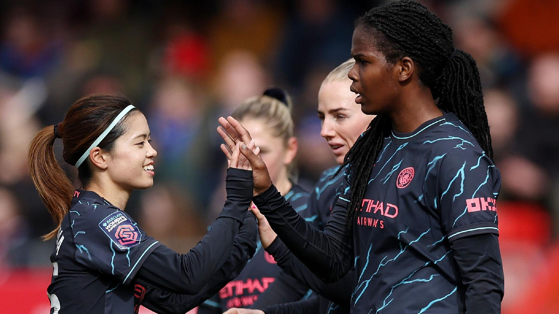 Women's Super League: Man City Thrash Brighton, Move Back Level With Leaders Chelsea