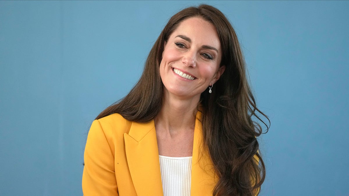AP : Princess Kate Middleton announced in March that she's undergoing chemotherapy for cancer.