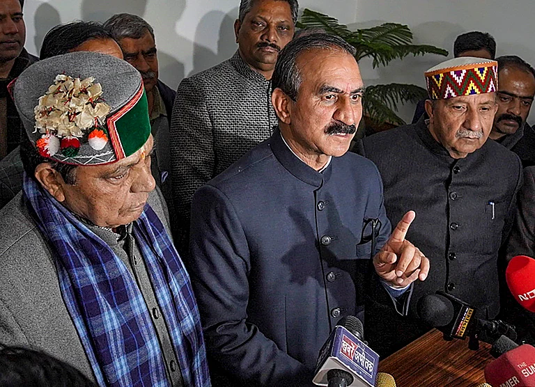 Himachal Pradesh Chief Minister Sukhvinder Singh Sukhu - PTI