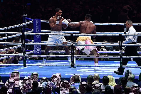 Saudi Arabia Boxing Joshua vs Ngannou