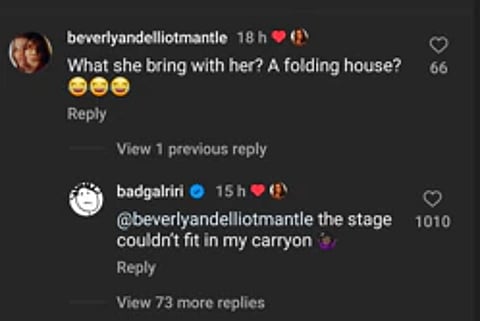 Rihanna Hits Back At A Troll