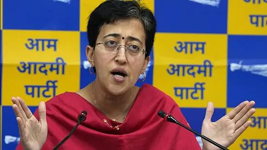 PTI : Delhi minister and AAP leader Atishi |