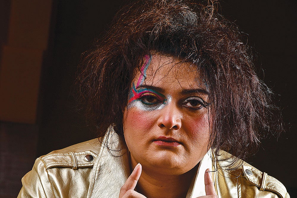 Photo: Suresh K. Pandey : An Endless Quest: The author at a fashion show