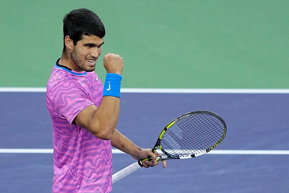 Photo: AP/Mark J. Terrill : BNP Paribas Open Tennis Tournament