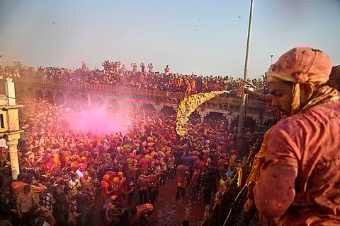 Lathmar Holi Celebration