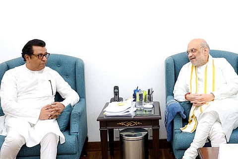 Raj Thackeray meets Amit Shah