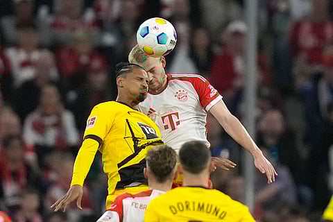 German Bundesliga Soccer Match