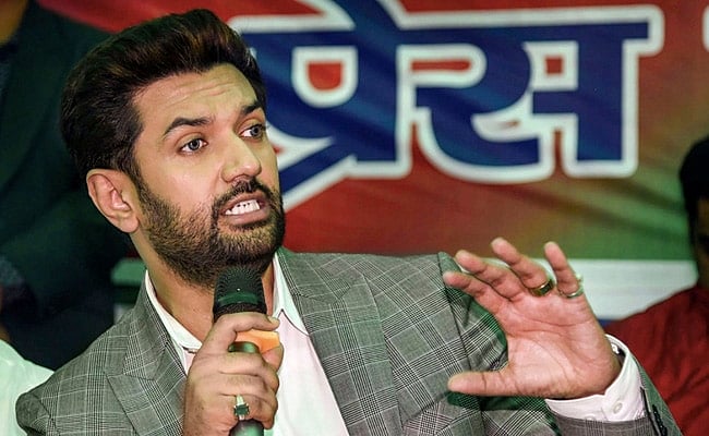 LJP chief Chirag Paswan. (File photo) | - PTI