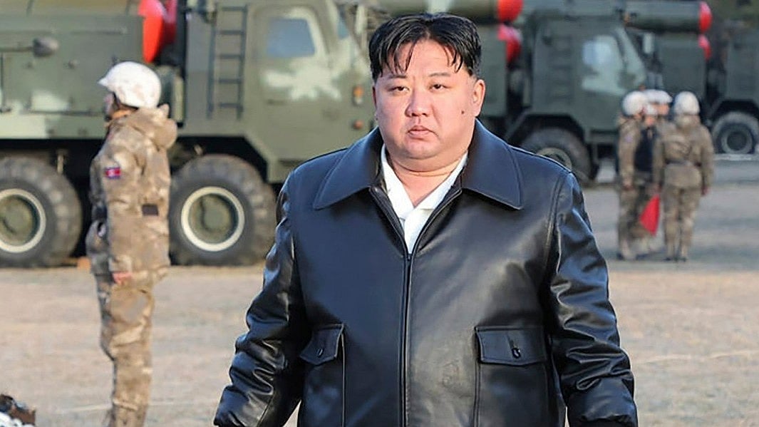 AP : Supreme leader of North Korea Kim Jong Un.
