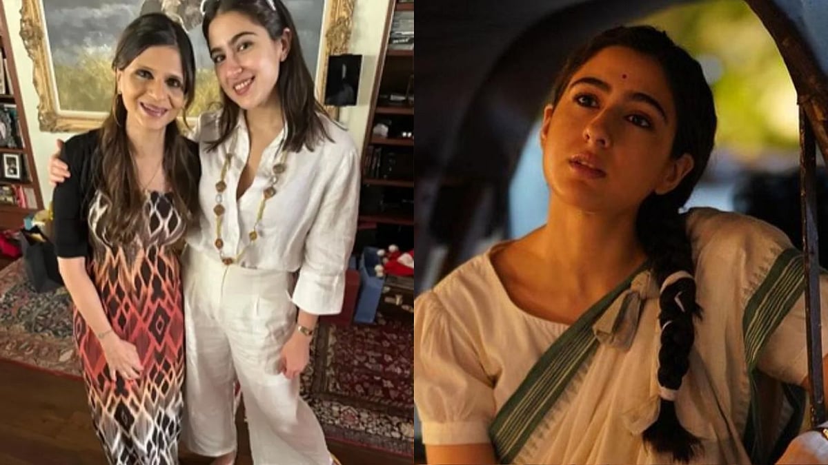 Instagram : Saba Pataudi and Sara Ali Khan
