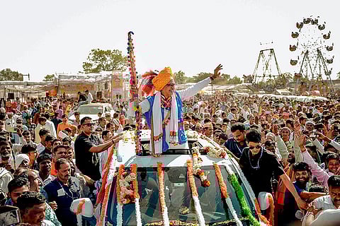 Shivraj Singh Chouhan at Bhagoria festival