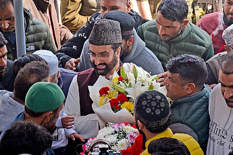 Mirwaiz Umar Farooq in Srinagar