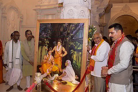 Gujarat CM in Ayodhya