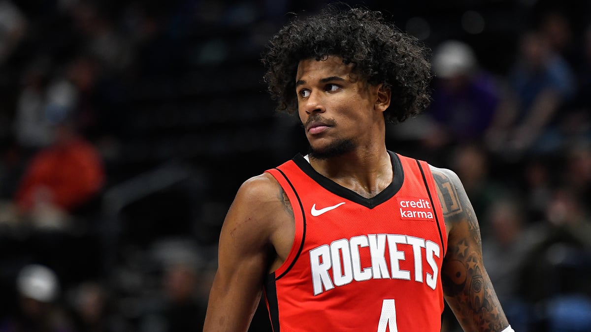 Jalen Green impressed for Houston in its game with Utah.