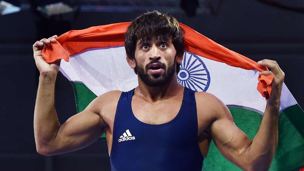 Wrestler Bajrang Punia - Photo: X/@KhelNow